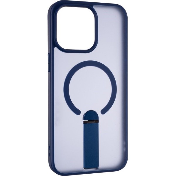 Фото - Чехол для смартфона Gelius Bumper Stick Case MagSafe Stand for iPhone 16 Blue (101476)