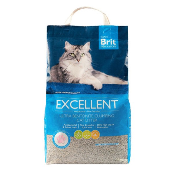 Фото - Наполнитель бентонитовый Brit Fresh Excellent Ultra Bentonite 5 кг (8595602505838)