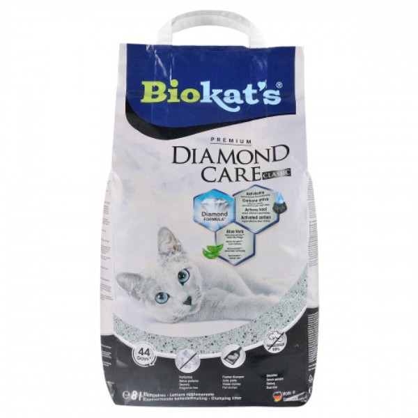 Фото - Наповнювач бентонітовий Biokat's Diamond Classic 8 л (4002064613253)