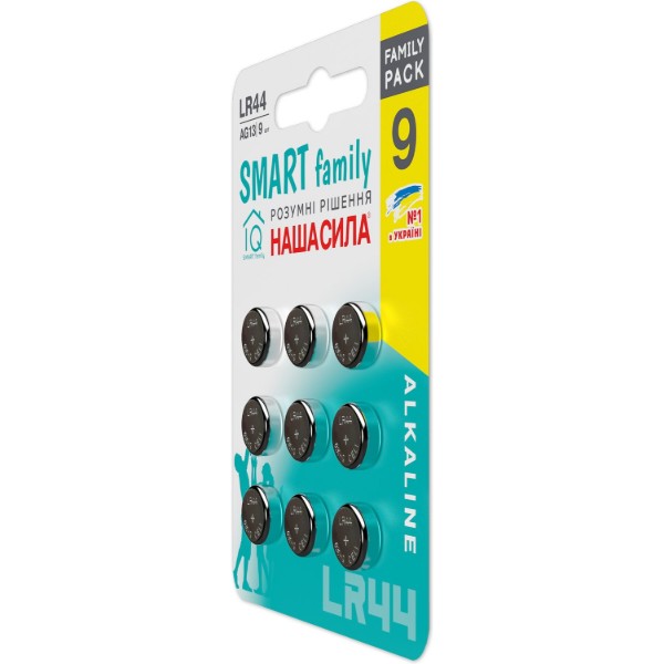 Фото - Батарейка Наша Сила SMART LR44 9 (6922363163724)