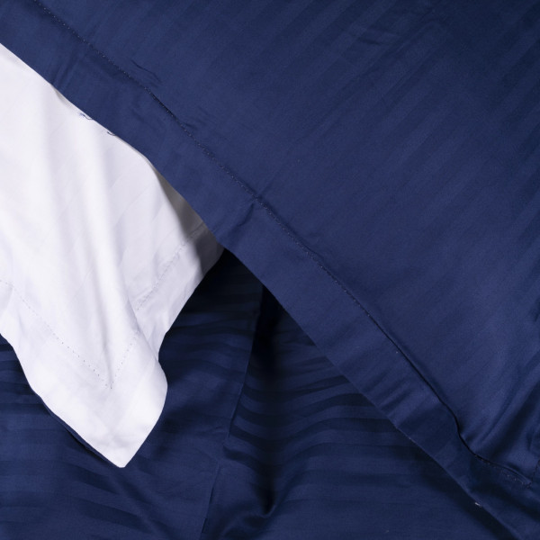Фото - Комплект постільної білизни дитячий MirSon Satin Stripe 30-0020 + 30-0001 Naskirin 110х140 (2200005247389)