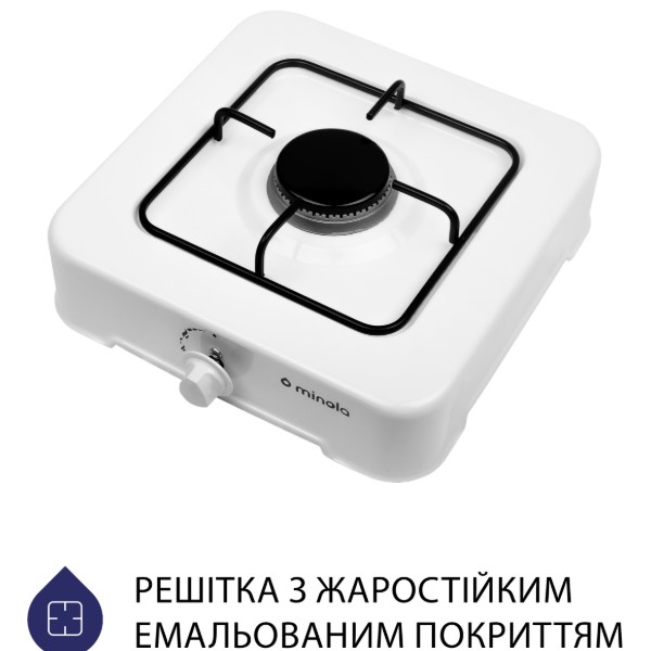 Фото - Плита газовая настольная Minola TGH 100 WH