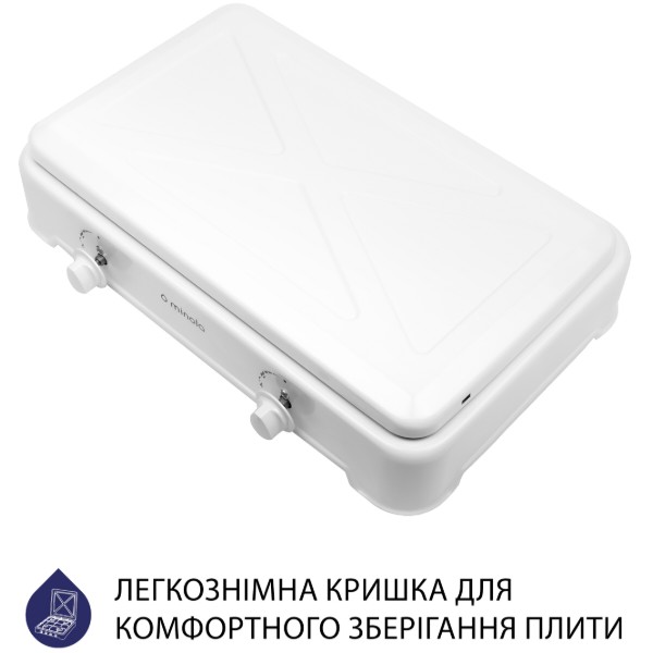Фото - Плита газова настільна Minola TGH 200 WH