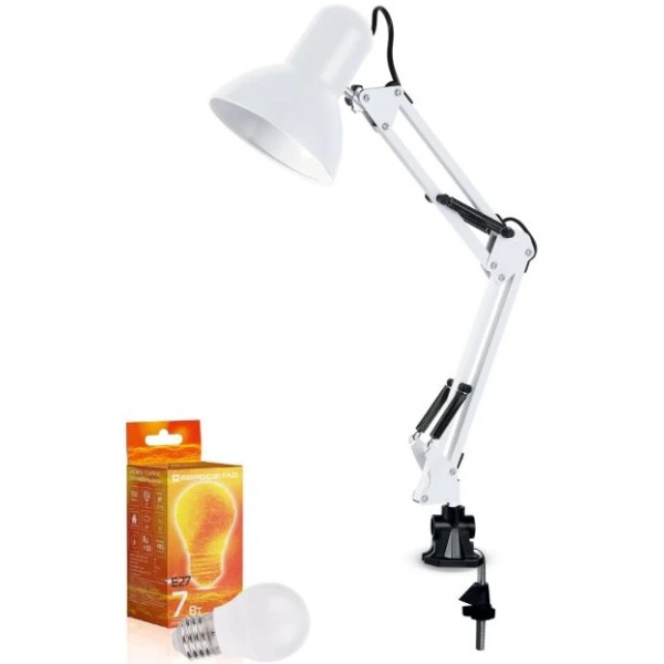 Фото - Настольная лампа Євросвітло Ridy-027 STD-01 E27 + LED 7 Вт (000060848) Фото - Настольная лампа Євросвітло Ridy-027 STD-01 E27 + LED 7 Вт (000060848)