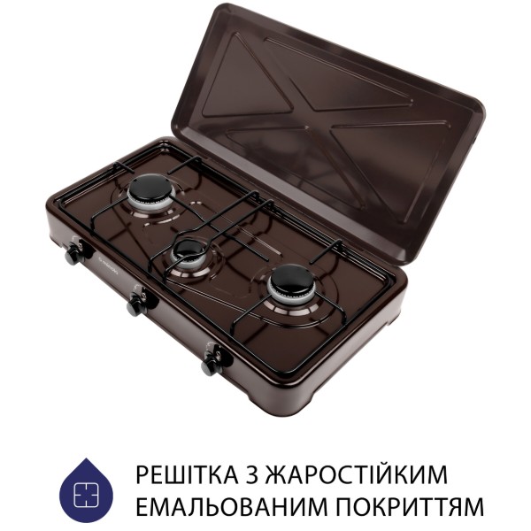Фото - Плита газова настільна Minola TGH 300 BR