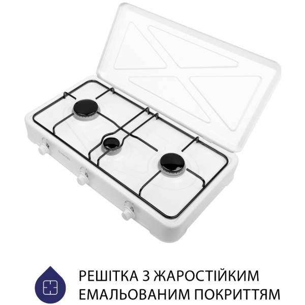 Фото - Плита газова настільна Minola TGH 300 WH