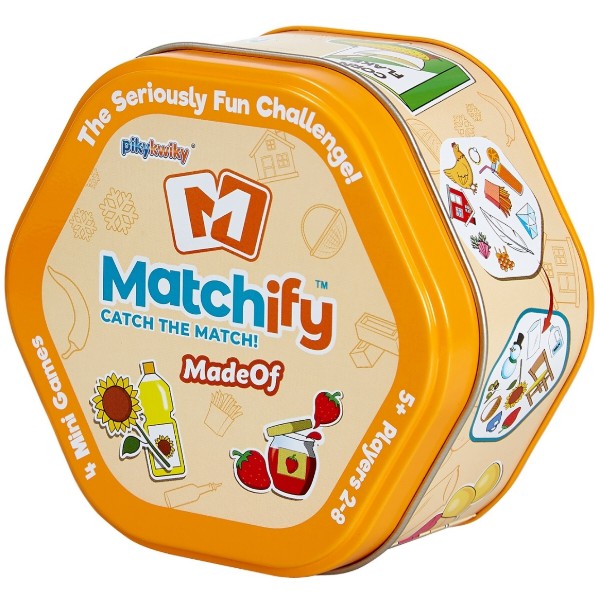 Фото - Настільна гра (5-7 років) Super Puper на асоціації «Matchify» MadeOf (Зроблено з) (MATCH9000D)