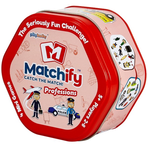 Фото - Настільна гра (5-7 років) Super Puper на асоціації «Matchify» Professions (Професії) (MATCH9000E)