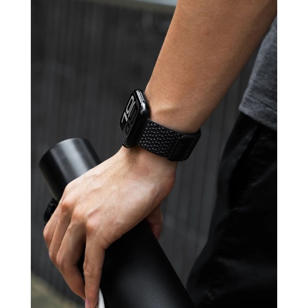 Фото - Ремінець для смарт-годинника Native Union Active Sport Loop Band Black 46/49mm (ACTLOOP-AW-L-BLK)