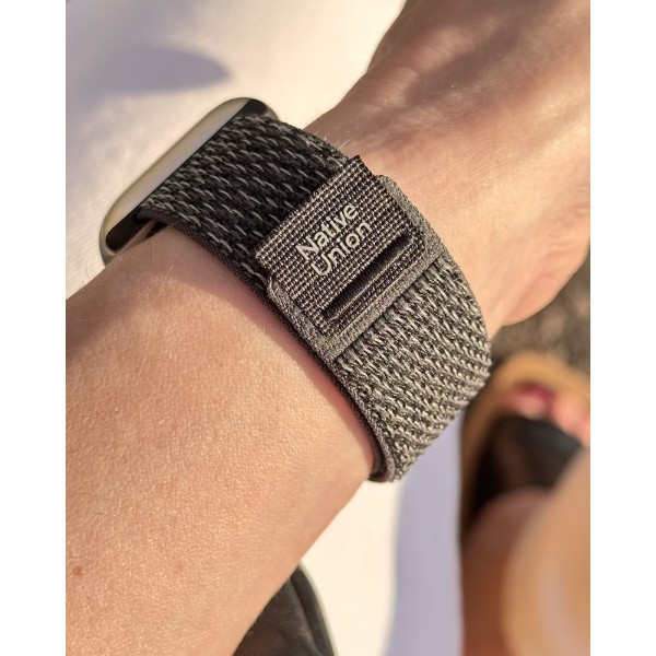 Фото - Ремінець для смарт-годинника Native Union Active Sport Loop Band Black 46/49mm (ACTLOOP-AW-L-BLK)