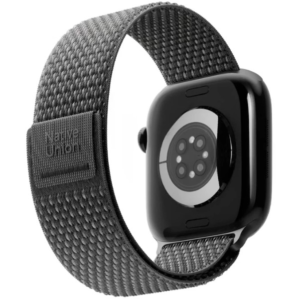 Фото - Ремінець для смарт-годинника Native Union Active Sport Loop Band Black 46/49mm (ACTLOOP-AW-L-BLK)