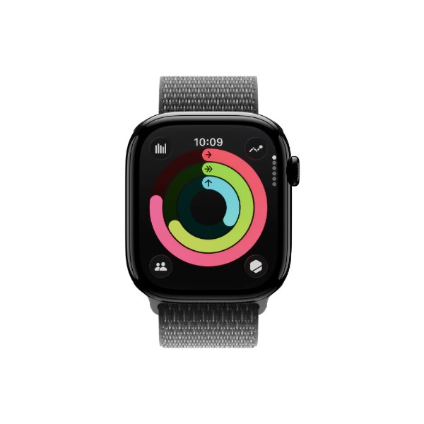 Фото - Ремінець для смарт-годинника Native Union Active Sport Loop Band Black 46/49mm (ACTLOOP-AW-L-BLK)