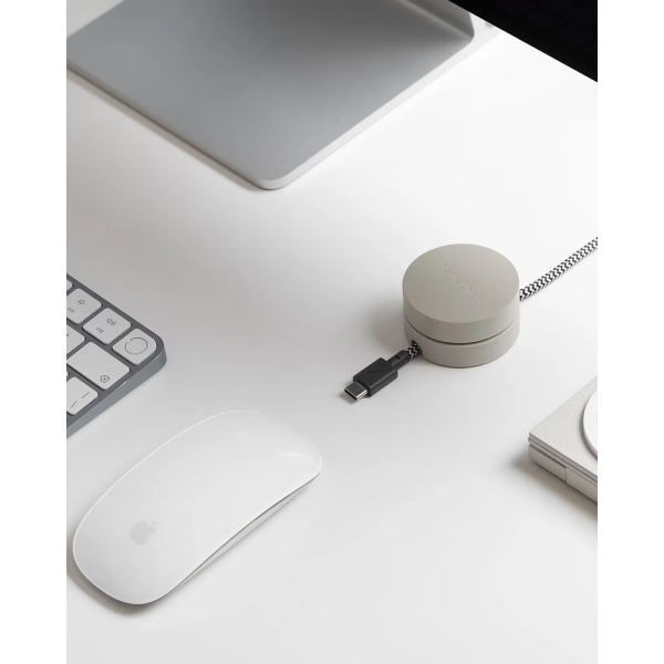 Фото - Органайзер для хранения кабелей Native Union Weighter Single Channel Sandstone (CBWEIG-SNG-SAN)