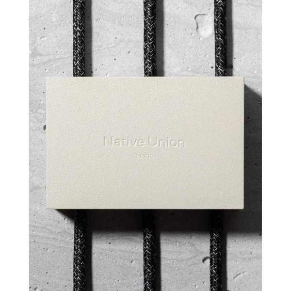 Фото - Органайзер для хранения кабелей Native Union Weighter Triple Channel Sandstone (CBWEIG-TRI-SAN)