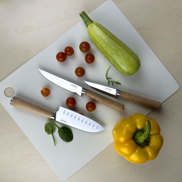 Фото - Ніж сантоку Vinzer Natura Line 12 см (50612)