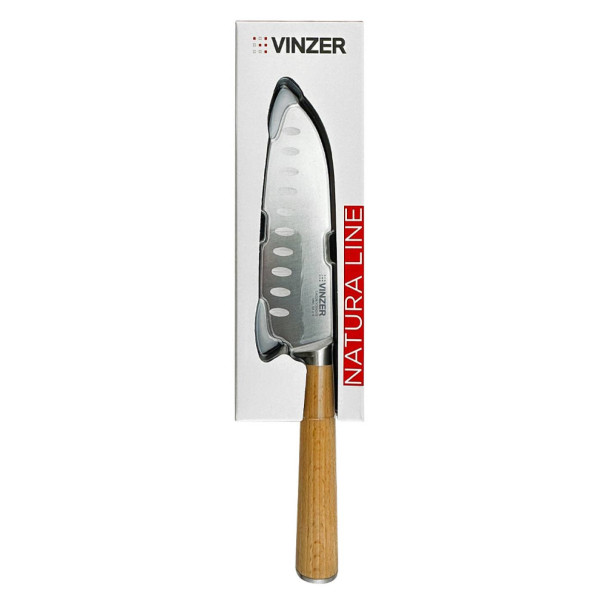 Фото - Ніж сантоку Vinzer Natura Line 12 см (50612)