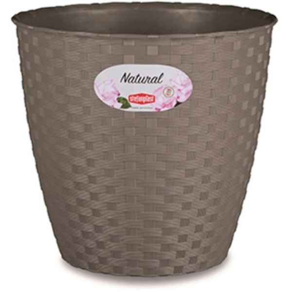 Фото - Вазон Stefanplast NATURAL 14х12,8 см 73454 Фото - Вазон Stefanplast NATURAL 14х12,8 см 73454