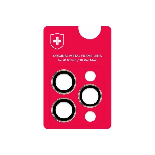 Фото - Защитное стекло для смартфона NEU Chatel Metal Frame Lens Protector Glass for iPhone 16 Pro/16 Pro Max Natural Grey (Lens16ProGrey)