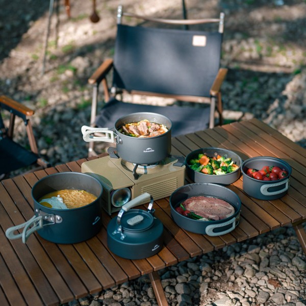 Фото - Набор посуды туристический Naturehike CNK2450CF010 (6976507663335)