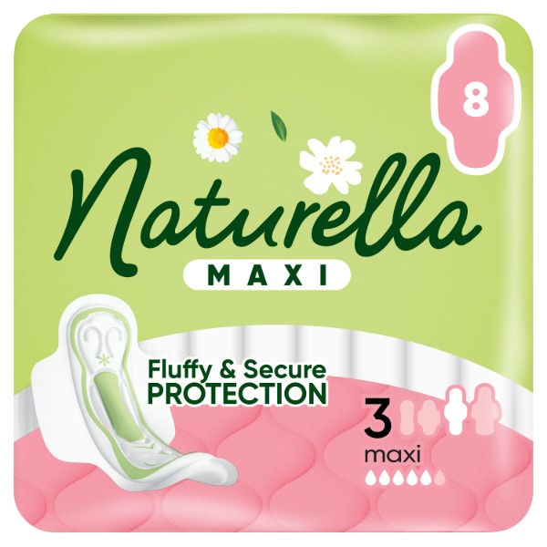 Фото - Прокладки гигиенические Naturella Classic с крылышками Camomile Maxi Single 8шт