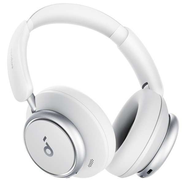 Фото - Навушники повнорозмірні бездротові Anker SoundCore Space Q45 White (A3040G21)