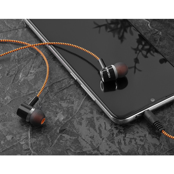 Фото - Наушники вкладыши REAL-EL Z-1750 Black-Orange