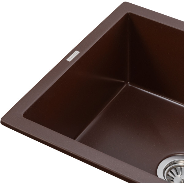 Фото - Мийка кухонна GRANADO NAVIA Marron з сифоном