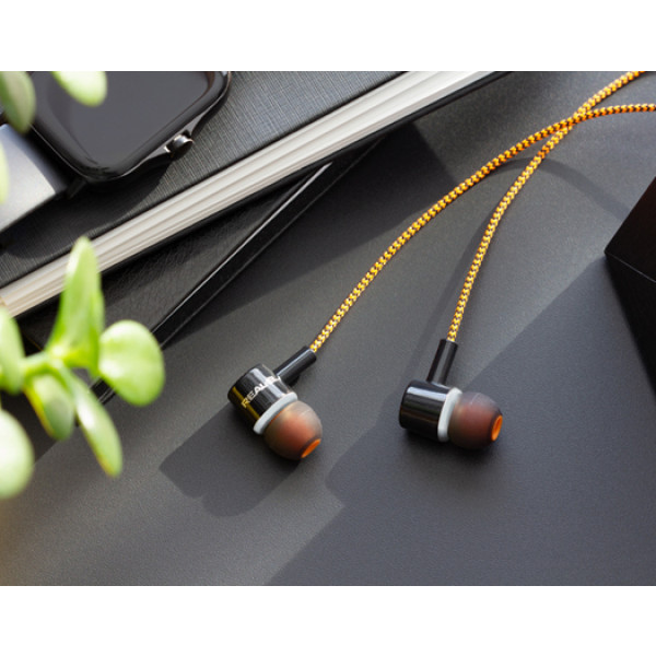 Фото - Наушники вкладыши REAL-EL Z-1750 Black-Orange