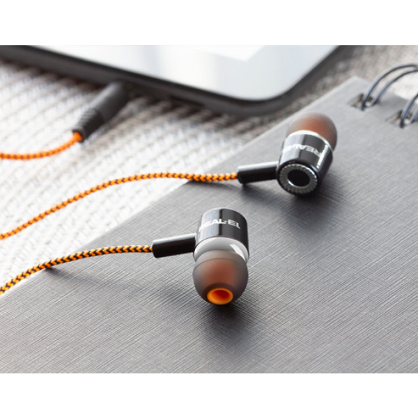 Фото - Наушники вкладыши REAL-EL Z-1750 Black-Orange