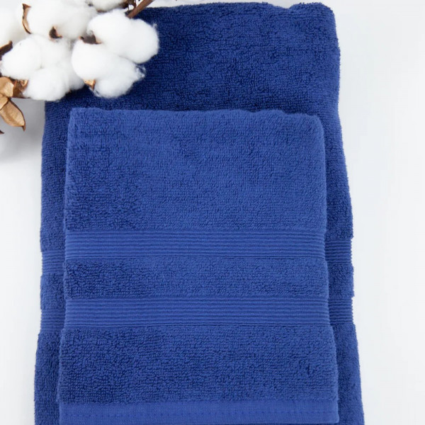 Фото - Рушник для обличчя ТЕП Tender Touch 50х90 см Navy (Р-04137_27874)