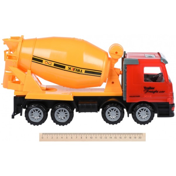 Фото - Наземная спецтехника Same Toy Super Combination Бетономешалка Красная (98-85Ut-1)