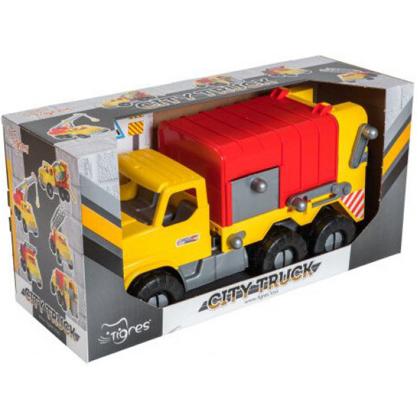 Фото - Наземна спецтехніка Tigres Авто "City Truck" сміттєвоз в коробці (39369