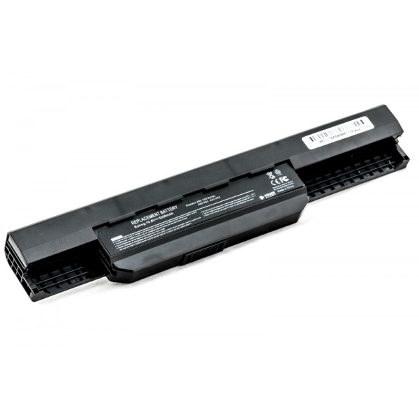 Фото - Акумулятор для ноутбука PowerPlant ASUS A43, A53 (A32-K53) 10.8V 5200mAh (NB00000013)