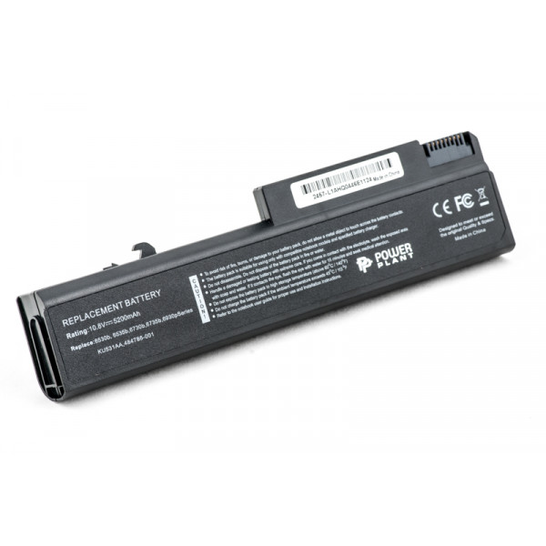 Фото - Акумулятор для ноутбука PowerPlant HP EliteBook 6930p (HSTNN-UB68, H6735LH) 10.8V 5200mAh (NB00000054)