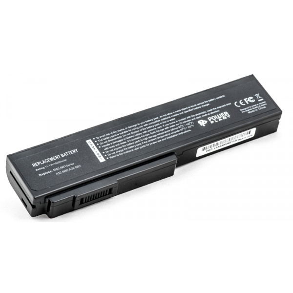 Фото - Акумулятор для ноутбука PowerPlant ASUS M50 (A32-M50, AS M50 3S2P) 11.1V 5200mAh (NB00000104)