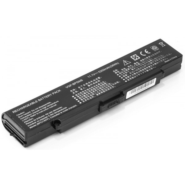 Фото - Акумулятор для ноутбука PowerPlant SONY VAIO VGN-CR20 (VGP-BPS9, SO BPS9 3S2P) 11.1V 5200mAh (NB00000137)