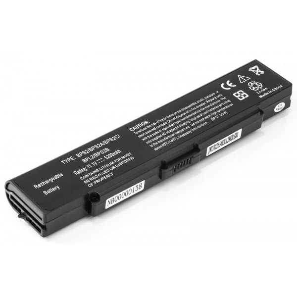 Фото - Акумулятор для ноутбука PowerPlant SONY VAIO PCG-6C1N (VGP-BPS2, SY5651LH) 11.1V 5200mAh (NB00000138)