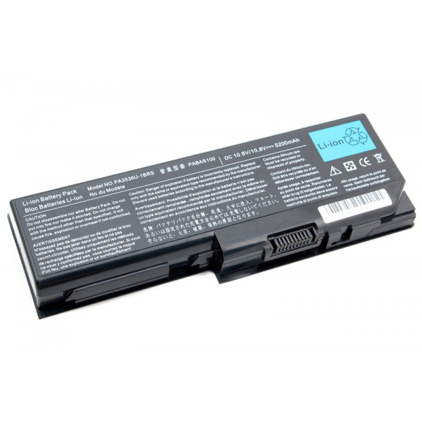 Фото - Аккумулятор для ноутбука PowerPlant TOSHIBA Satellite P200 (PA3536U-1BRS, TA3536LH) 10.8V 5200mAh (NB00000140)