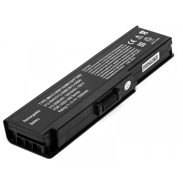 Фото - Аккумулятор для ноутбука PowerPlant DELL Inspiron 1400 (MN151 DE-1420-6) 11.1V 5200mAh (NB00000177)