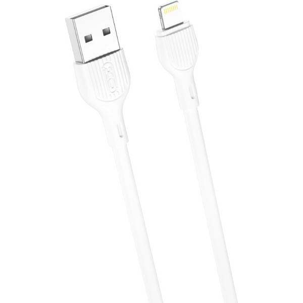Фото - Кабель XO Lightning NB200 2.1A/2m White (NB200-L2-WH)