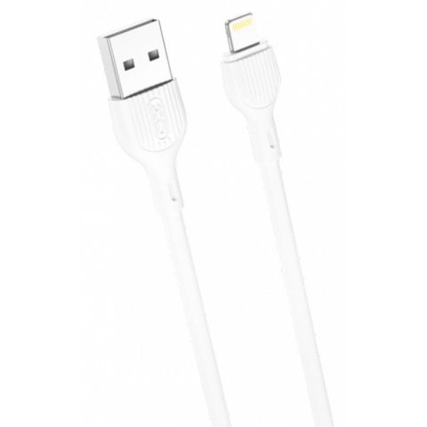 Фото - Кабель XO NB200 2.1A Lightning 1m White (6920680878017)