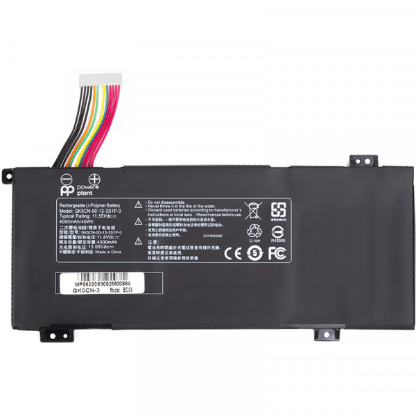 Фото - Аккумулятор для ноутбука PowerPlant Machenike T90 Plus (GK5CN) 11.55V 4000mAh (NB400140)