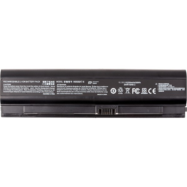 Фото - Аккумулятор для ноутбука PowerPlant Clevo N957TD (N950BAT) 11.1V 4400mAh (NB400201)