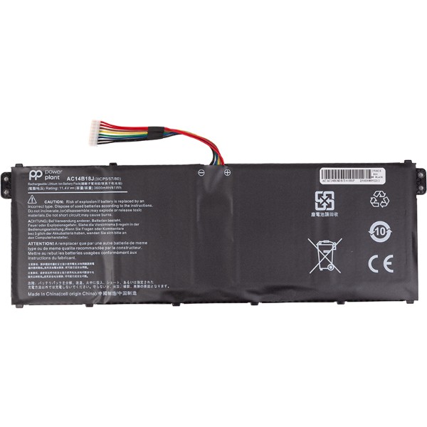Фото - Аккумулятор для ноутбука PowerPlant ACER Aspire 7 A715 (AC14B18J) 11.4V 3600mAh (NB410279)