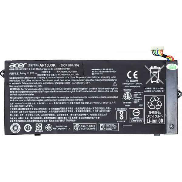 Фото - Акумулятор для ноутбука PowerPlant ACER Chromebook C720 (AP13J3K) 11.25V 45Wh (NB410408) Фото - Акумулятор для ноутбука PowerPlant ACER Chromebook C720 (AP13J3K) 11.25V 45Wh (NB410408)