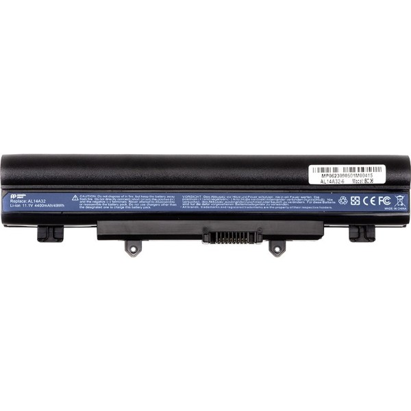 Фото - Акумулятор для ноутбука PowerPlant ACER Aspire E 15 Touch (AL14A32) 11.1V 4400mAh (NB410682)