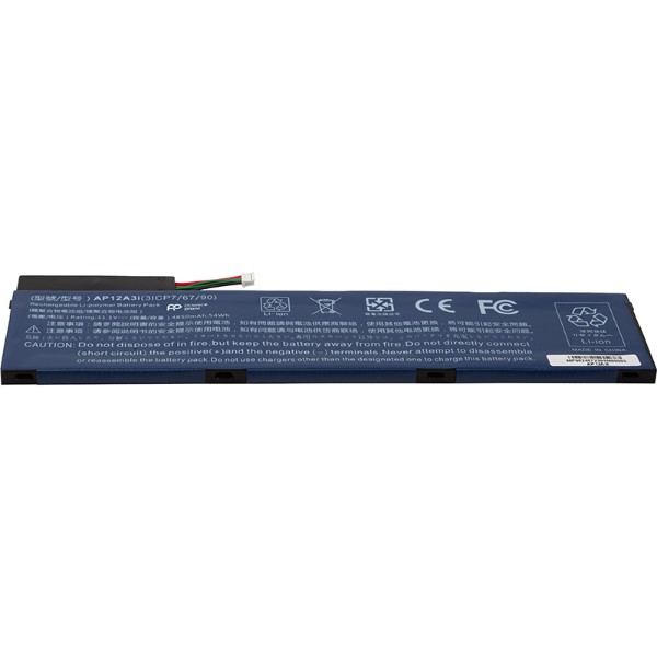 Фото - Акумулятор для ноутбука PowerPlant ACER Aspire M5-581T (AP12A3i) 11.1V 4850mAh (NB410743)