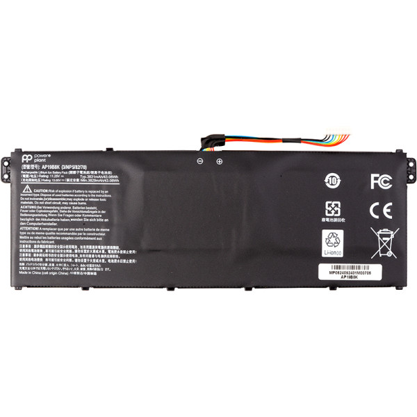 Фото - Акумулятор для ноутбука PowerPlant ACER Swift 3 SF314-42 (AP19B8K) 11.25V 3800mAh (NB410774)