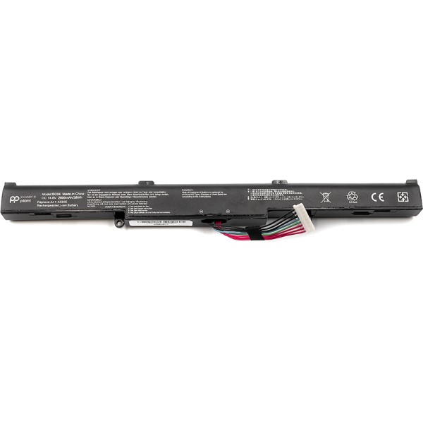 Фото - Аккумулятор для ноутбука PowerPlant Asus X450 (AS450EL7, A41-X550E) 14.8V 2600mAh (NB430413)