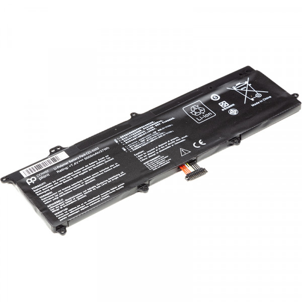 Фото - Аккумулятор для ноутбука PowerPlant Asus VivoBook S200E Series (C21-X202) 7.4V 5000mAh (NB430888)